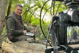 Wildlife artist Robert E Fuller has been following foxes around York for his latest film.