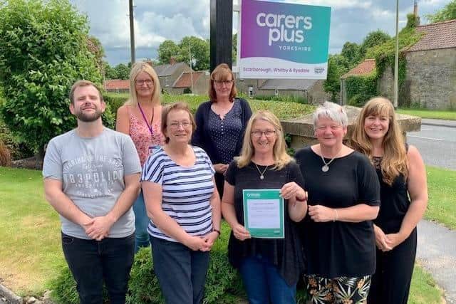 The Carers Plus Yorkshire team.