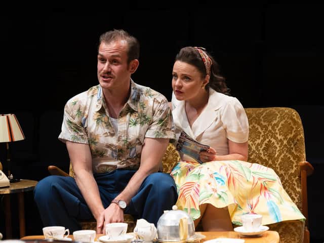 Vicky Binns and Sam Jenkins-Shaw in Home, I'm Darling