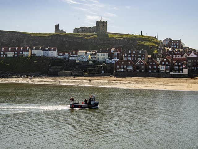 Whitby harbour.