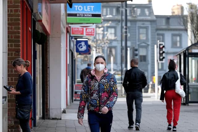 Scarborough town centre. (JPI Media/ Richard Ponter)