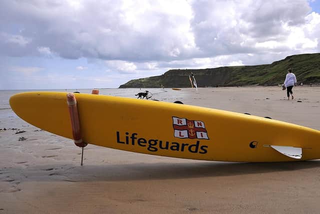 Cayton Bay lifeguards stock image. (JPI Media/ Richard Ponter)