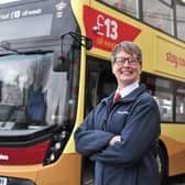 Hull-based bus driver Julie McCaffer.