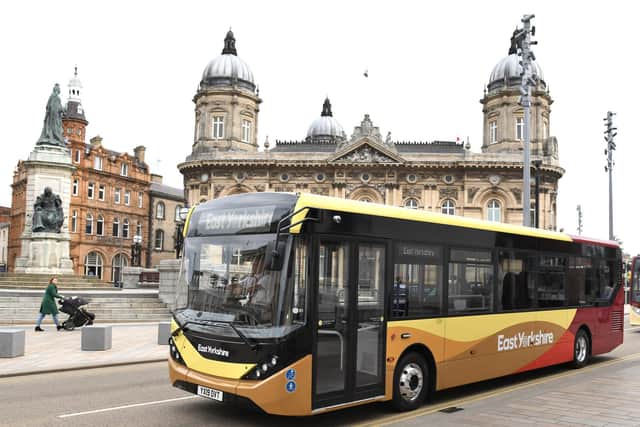 Bus company East Yorkshire is temporarily adjusting frequencies on some routes in Hull and Scarborough due to the impact of Covid self-isolations amongst driving staff.