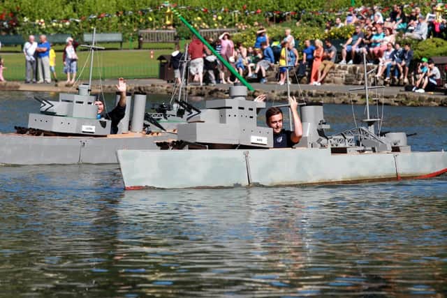 Naval Warfare in Peasholm Park. (JPI Media)