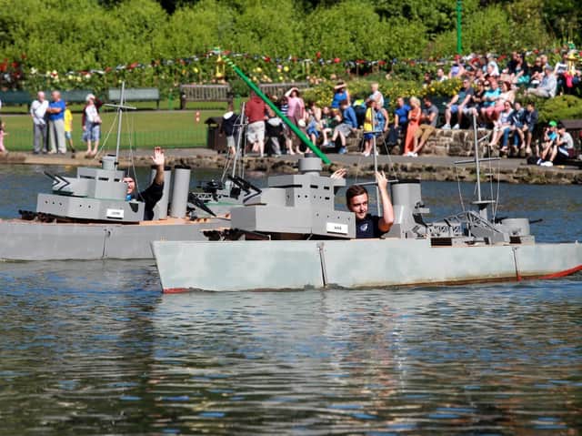 Naval Warfare in Peasholm Park. (JPI Media)