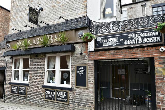 Scholar's Bar on Somerset Terrace. (JPI Media/ Richard Ponter)