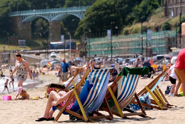 The warm weather looks set to continue in Scarborough ...