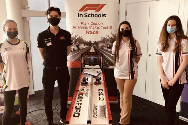 Scarborough UTC students will represent the North of England at the national final of the Formula 1 in Schools competition.