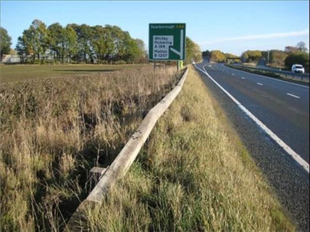Safety barriers are set to be replaced along the A64 at Malton.