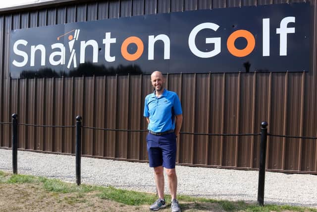 John Hinchliffe of Snainton Golf