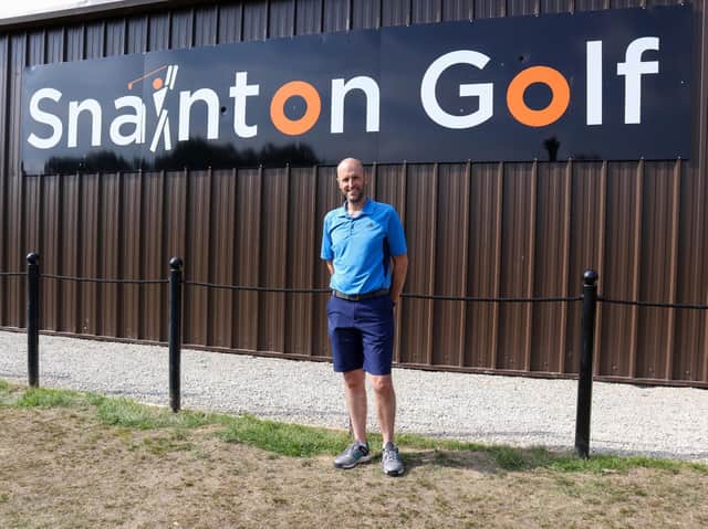 John Hinchliffe of Snainton Golf