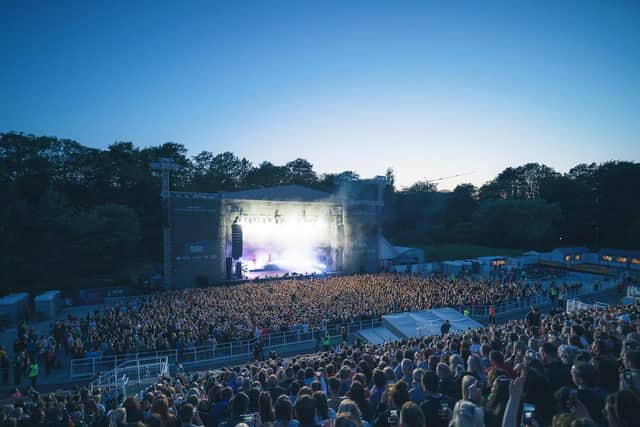 Scarborough Open Air Theatre. (Cuffe and Taylor)