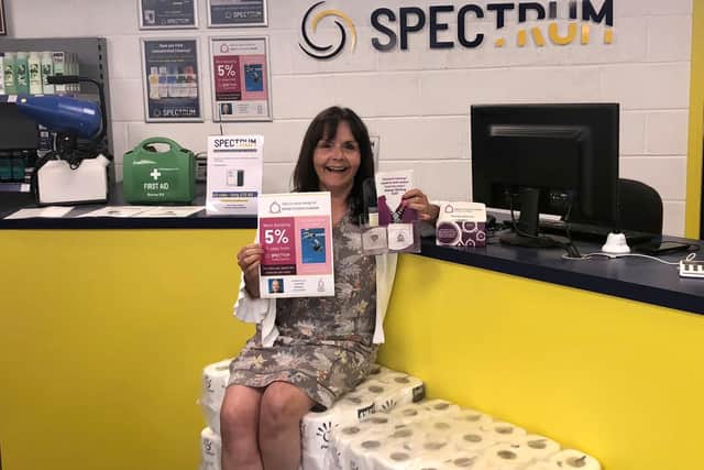 Jo Thompson, managing director of Spectrum Cleaning Solutions