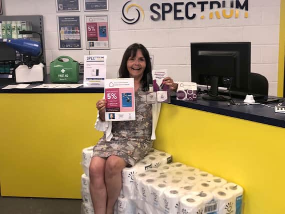 Jo Thompson, managing director of Spectrum Cleaning Solutions