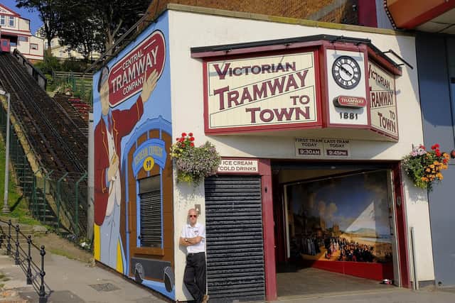 Scarborough's Central Tramway is celebrating its 140th anniversary.