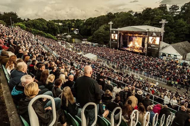 The 2021 season at Scarborough Open Air Theatre began with a sell-out show by Stereophonics. Photo: Cuffe and Taylor.