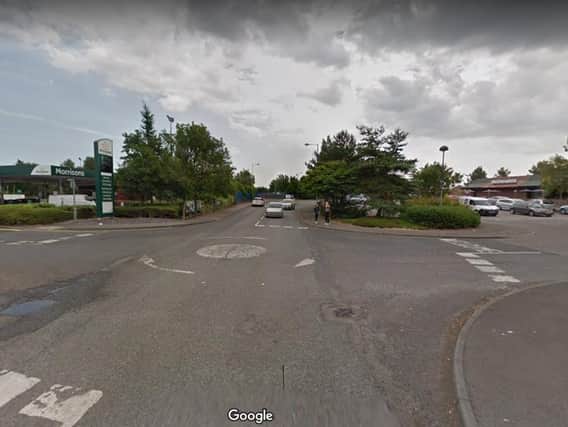 The current mini-roundabout entrance on Market Lane where the work will take place. (Photo: Google)