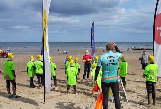 The scheme sees children aged 7–14 shown how to swim safely in open water, including the sea. Photo submitted