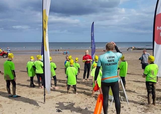 The scheme sees children aged 7–14 shown how to swim safely in open water, including the sea. Photo submitted