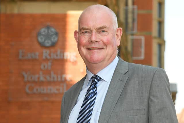Cllr Jonathan Owen, leader of East Riding of Yorkshire Council.