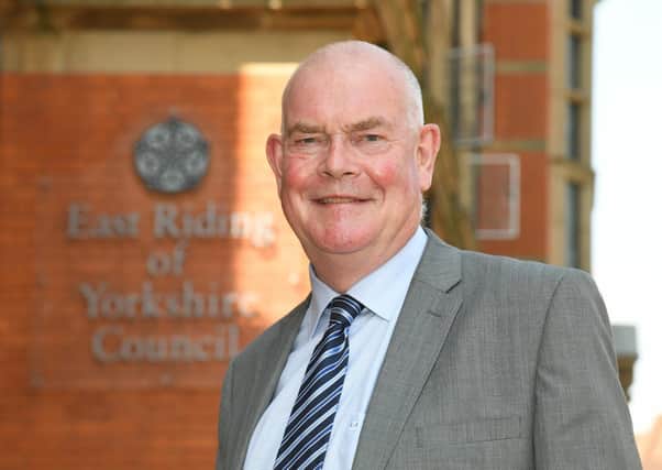Cllr Jonathan Owen, leader of East Riding of Yorkshire Council.