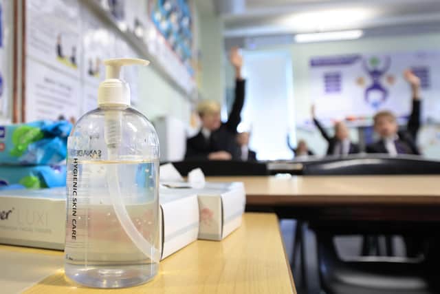 Department for Education data shows up to 19.8% of children were absent from school. Photo: PA Images