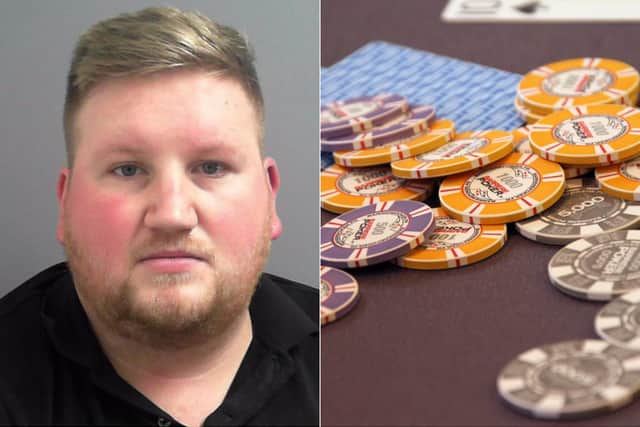 Ashley Locker won $49,000 in the World Series of Poker in Las Vegas ... but turned to cocaine dealing to fund his gambling addiction.
