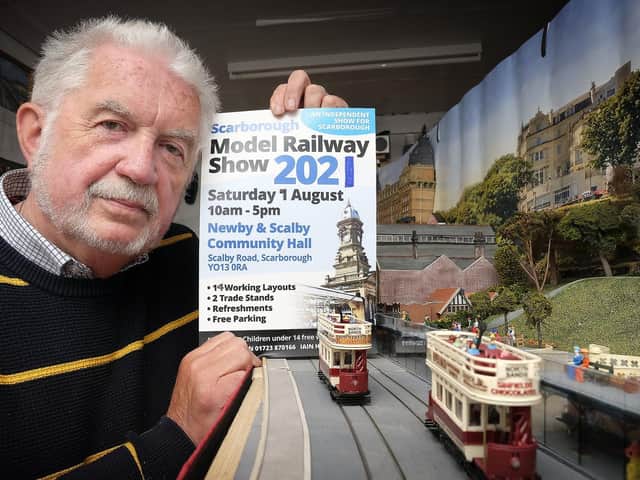 Chris Martin promotes the Scarborough Model Railway Show.