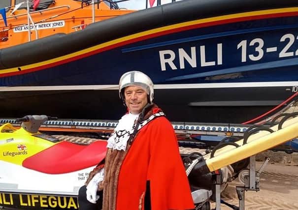 The RNLI Open Day sprang into action with a speech by Bridlington Town Mayor Liam Dealtry.