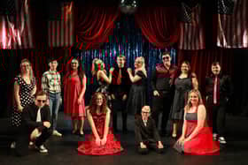 The cast of the musical which is on at the YMCA in Scarborough until August 14