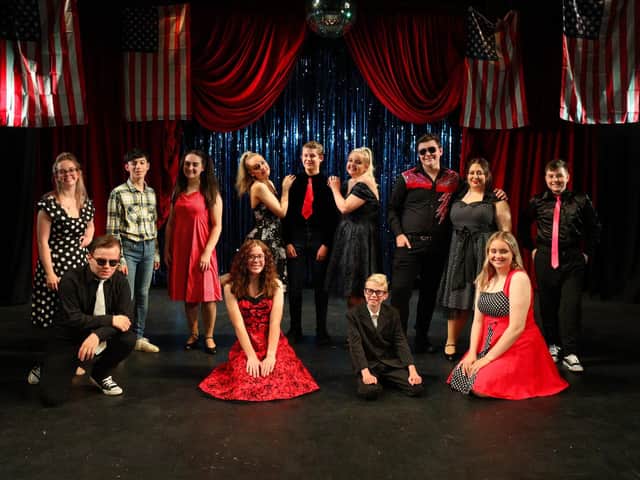 The cast of the musical which is on at the YMCA in Scarborough until August 14