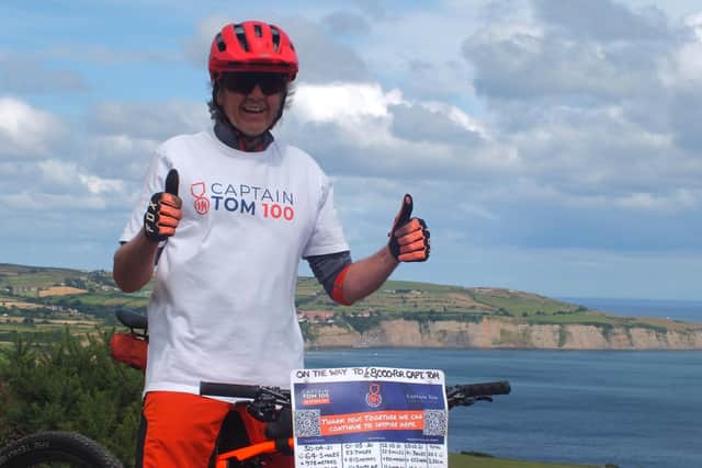 Rob on the Cleveland Way. (Rob Heap)