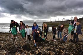 A previous beach clean on North Bay organised by Sealife Scarborough. (JPI Media/ Richard Ponter)