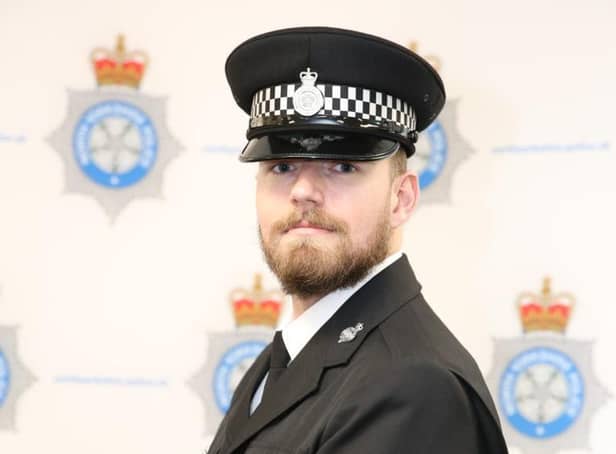 PC Patrick Casey had joined North Yorkshire Police less than a year ago