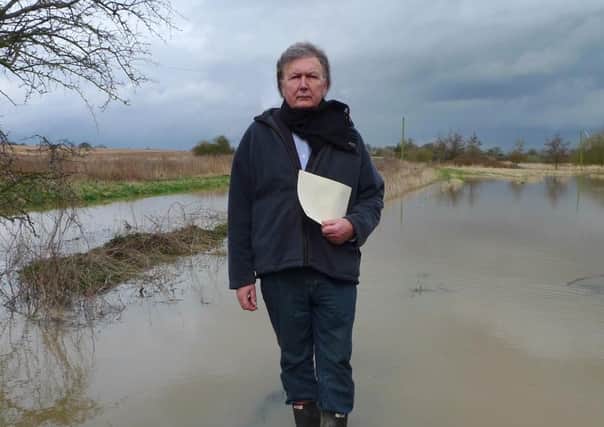Sir Greg Knight examines flooding in East Yorkshire.