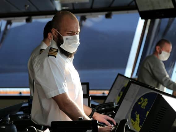 Matthew Neill on the Bridge- Pic: Rich Turner, BAS