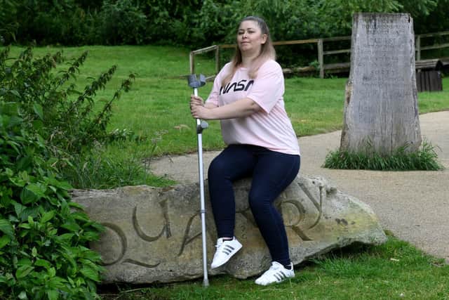 Cheryl Mann, who has a bulging disc in her spine - a condition which causes extreme pain - has to travel four hours for a ten minute hospital appointment