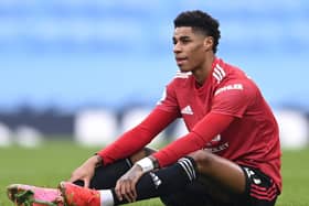 Footballer Marcus Rashford has called on health professionals to boost awareness of the Healthy Start scheme, which helps pregnant women and struggling families with young children buy basic food. Photo: PA Images