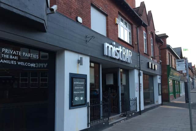 Scarborough's Mist Bar on St Thomas Street.
