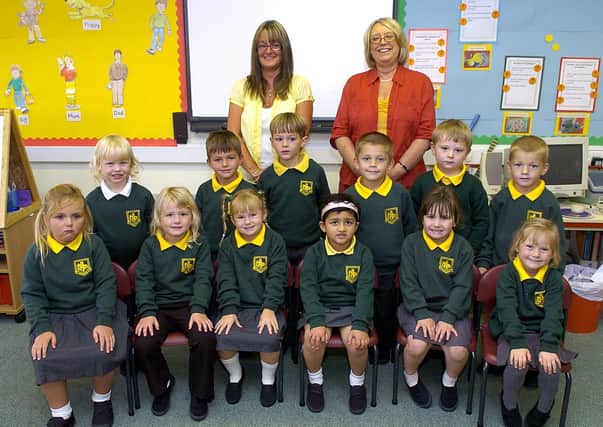 Burlington Infant School’s ‘Afternoon Starters’ are pictured in 2007 with their teachers. Do you recognise any of the youngsters in Class 2? Photograph taken by Paul Atkinson (PA0738-5b)