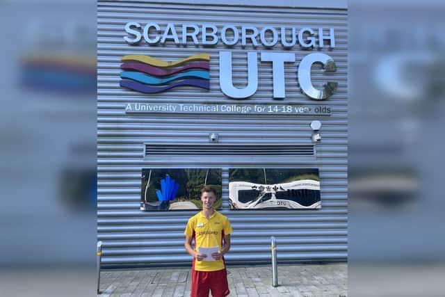 George Brown with his results outside the UTC
