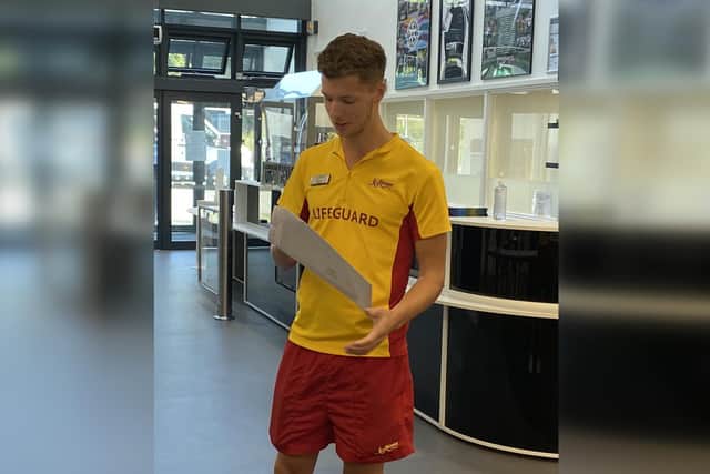 George Brown opening his results