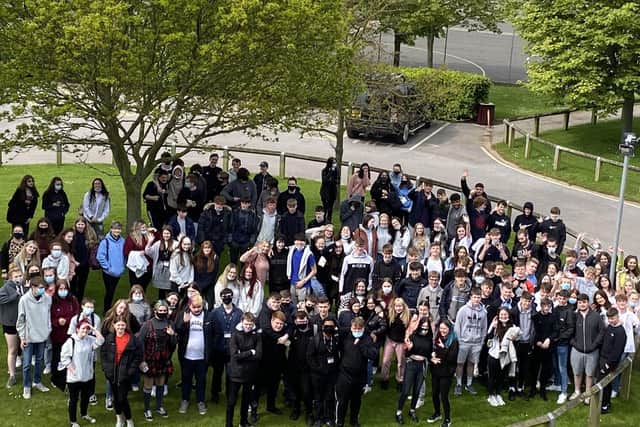 Headlands School students were congratulated following the release of the GCSE results.