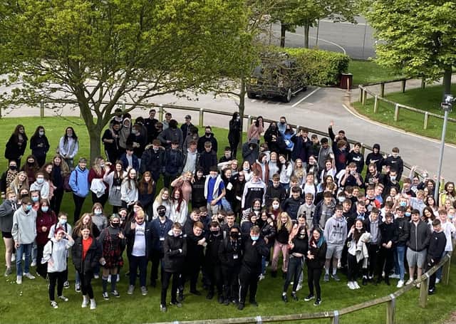 Headlands School students were congratulated following the release of the GCSE results.