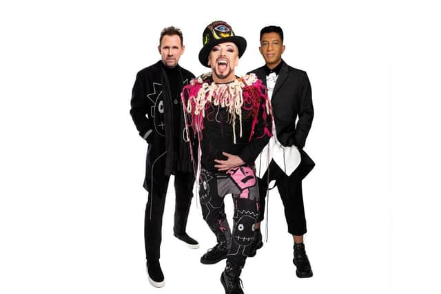 Culture Club will entertain crowds at the Open Air Theatre this weekend. (Cuffe and Taylor)