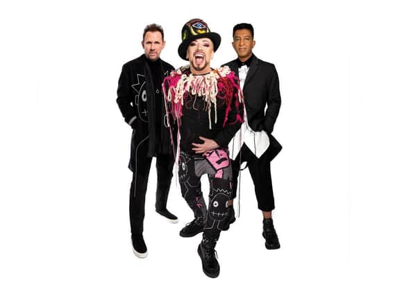 Culture Club will entertain crowds at the Open Air Theatre this weekend. (Cuffe and Taylor)