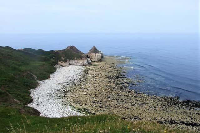 This photograph of the magnificent coastline was sent in by Alan Flynn.