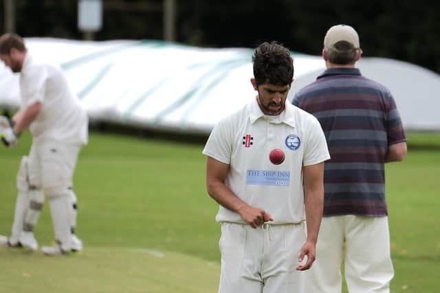 Marcos Brown-Garcia took three wickets for Flamborough
Photo by Richard Ponter