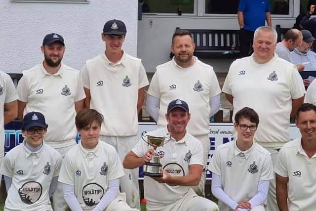 Scarborough 3rds won the Cayley Cup Division 4 final